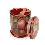 Candlelight 12cm Scented Glass Candle Jar - Orchard Apple & Nutmeg