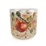 Candlelight 10cm LED Scented Glass Candle - Orchard Apple & Nutmeg