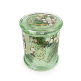 Candlelight 12cm Scented Glass Candle Jar - Winter Fir & Mistletoe