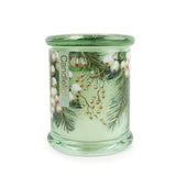 Candlelight 12cm Scented Glass Candle Jar - Winter Fir & Mistletoe