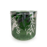Candlelight 10cm LED Scented Glass Candle - Winter Fir & Mistletoe