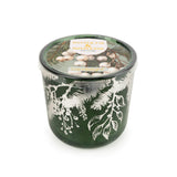 Candlelight 10cm LED Scented Glass Candle - Winter Fir & Mistletoe