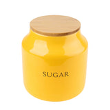 Candlelight Tomato Sugar Storage Jar - Yellow