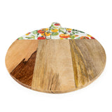 Candlelight Mango Wood Pizza Board - Tomato