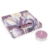Candlelight Set Of 9 Scented Tealights - Crocus & Sweet Orange