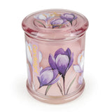 Candlelight Large Glass Scented Candle Jar - Crocus & Sweet Orange