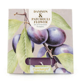 Candlelight Set Of 9 Scented Tealights - Damson & Patchouli Flower