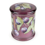 Candlelight Large Glass Scented Candle Jar - Damson & Patchouli Flower