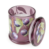 Candlelight Large Glass Scented Candle Jar - Damson & Patchouli Flower