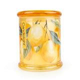 Candlelight Large Glass Scented Candle Jar - Sweet Lemon & Rosemary