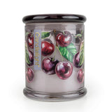 Candlelight Large Glass Scented Candle Jar - Sour Cherry & Lime