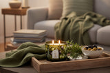 Candlelight Scented Candle Jar - Olive Vine & Thyme