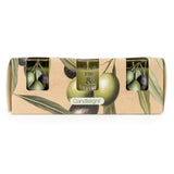 Candlelight Set Of 3 Scented Votive Candles - Olive Vine & Thyme