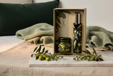 Candlelight Scented Room Spray & Glass Candle Jar Gift Set - Olive Vine & Thyme