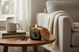 Candlelight Highland Cow Candle Jar - Highland Mist & Heather