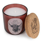 Candlelight Highland Cow Candle Jar - Scottish Raspberry