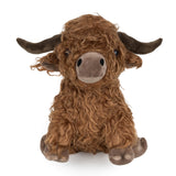 Candlelight Highland Cow Doorstop