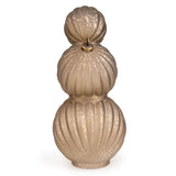 Candlelight 36.5cm 3 Stacking Glass Bauble LED Light - Champagne