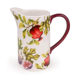 Candlelight 22cm Ceramic Serving Jug - Fig & Pomegranate