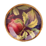 Candlelight 13cm Mango Wood Bowl - Fig & Pomegranate