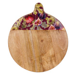 Candlelight 45.5cm Mango Wood Pizza Board - Fig & Pomegranate