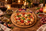 Candlelight 45.5cm Mango Wood Pizza Board - Fig & Pomegranate