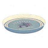 Candlelight 32cm Round Metal Serving Tray - Sardines
