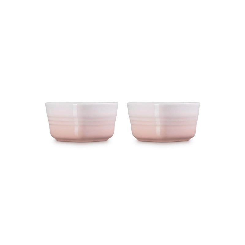 Seashell Ramekins Buy Le Creuset | Set of 2 Heart Stoneware Ramekins - Shell Pink ...