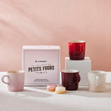 Le Creuset Petits Fours Set of 4 Stoneware Cappuccino Mugs