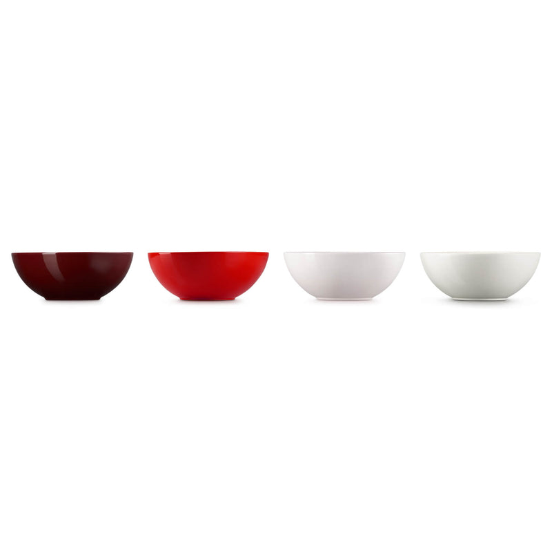 Le Creuset Petits Fours Set of 4 Stoneware Cereal Bowls