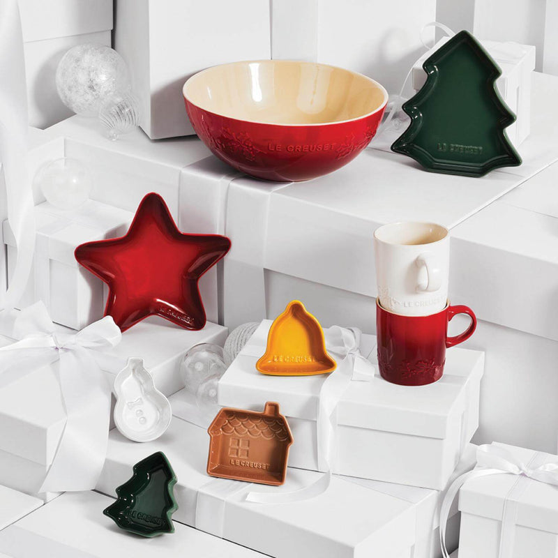 Buy Le Creuset Holly Stoneware Cappuccino Mug Artichaut Potters Cookshop