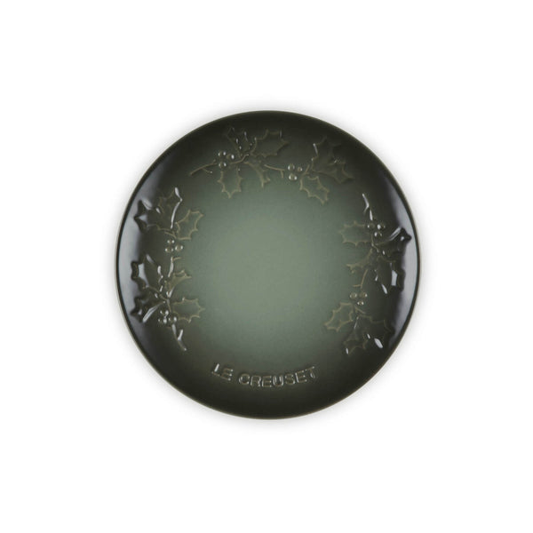 Le Creuset Stoneware Holly 19cm Plate - Thyme