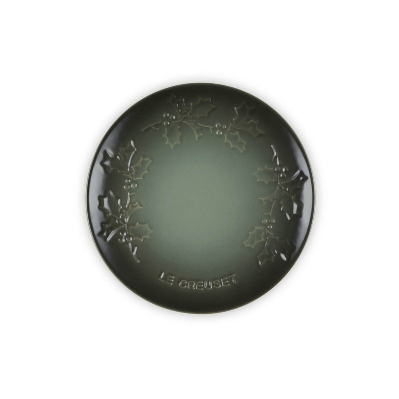 Le Creuset Stoneware Holly 19cm Plate - Thyme