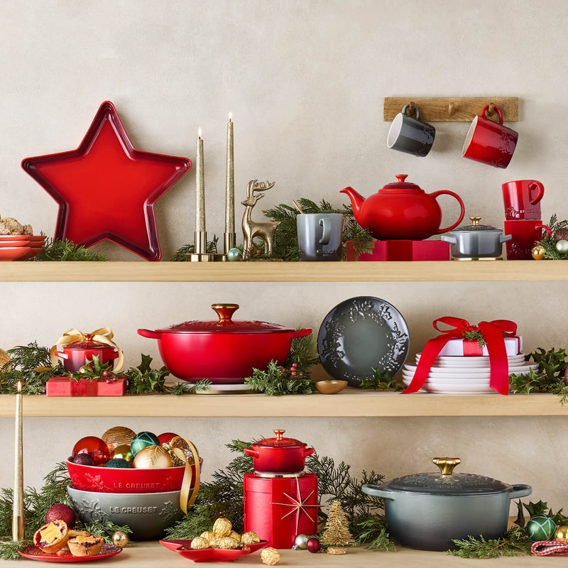 Le Creuset Stoneware Holly 19cm Plate - Thyme