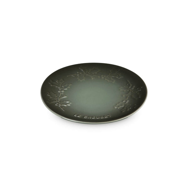 Le Creuset Stoneware Holly 19cm Plate - Thyme