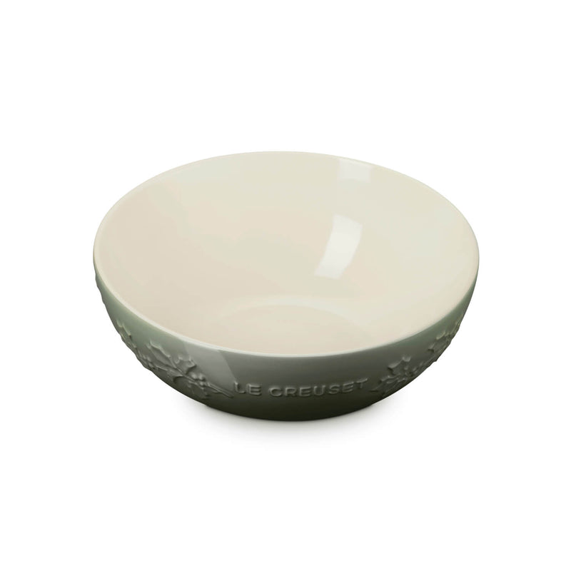 Le Creuset Stoneware Holly 25cm Serving Bowl - Thyme
