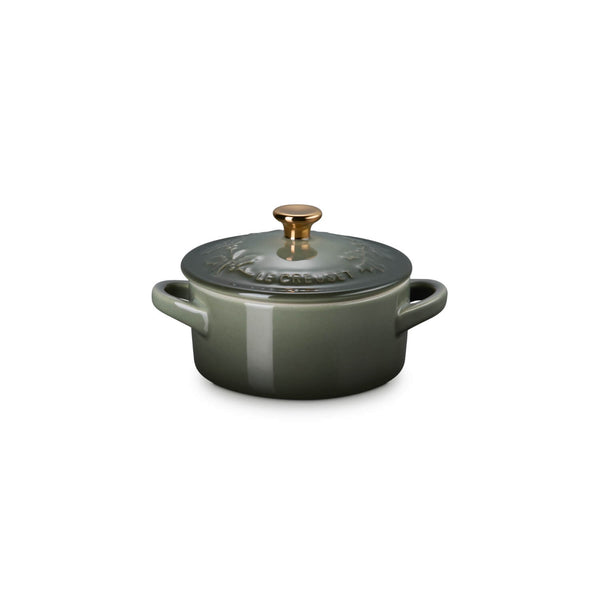 Le Creuset Stoneware Holly Petite Round Casserole - Thyme