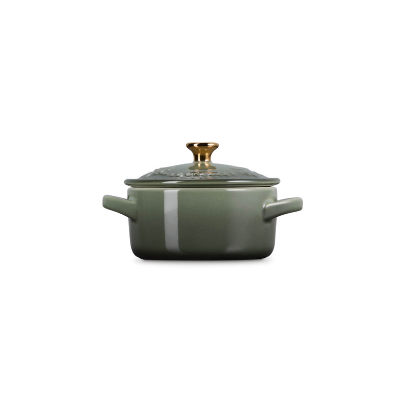 Le Creuset Stoneware Holly Petite Round Casserole - Thyme