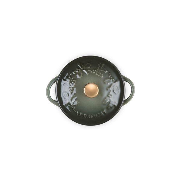 Le Creuset Stoneware Holly Petite Round Casserole - Thyme