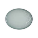 Le Creuset La Jardin Stoneware 36cm Oval Platter - Sea Salt