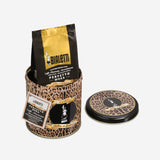 Bialetti X Dolce & Gabbana Leopardo Coffee Tin with Ground Coffee