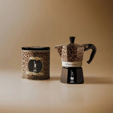 Bialetti X Dolce & Gabbana Leopardo 3-Cup Moka Express Italian Coffee Pot