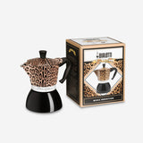 Bialetti X Dolce & Gabbana Leopardo 4-Cup Moka Induction Italian Coffee Pot