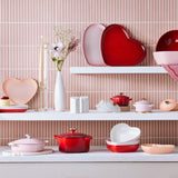 Le Creuset Stoneware 20cm Heart Bowl - Peche