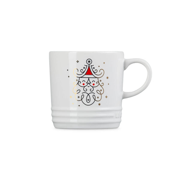 Le Creuset Stoneware Noel 350ml Mug - Santa