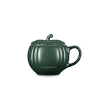 Le Creuset Halloween Stoneware 400ml Pumpkin Mug with Lid - Forêt