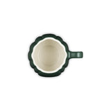 Le Creuset Halloween Stoneware 400ml Pumpkin Mug with Lid - Forêt