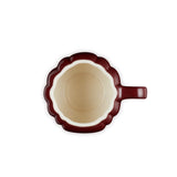 Le Creuset Halloween Stoneware 400ml Pumpkin Mug with Lid - Garnet