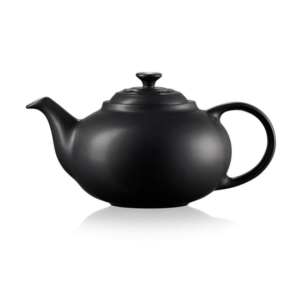 Le Creuset Stoneware Classic Teapot - Satin Black