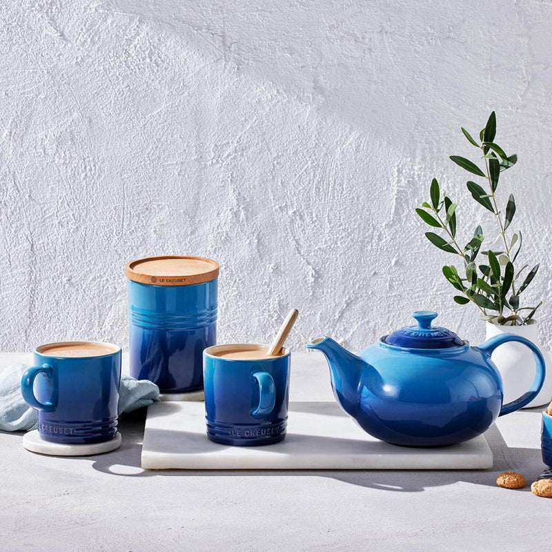 Le Creuset Stoneware Classic Teapot - Azure
